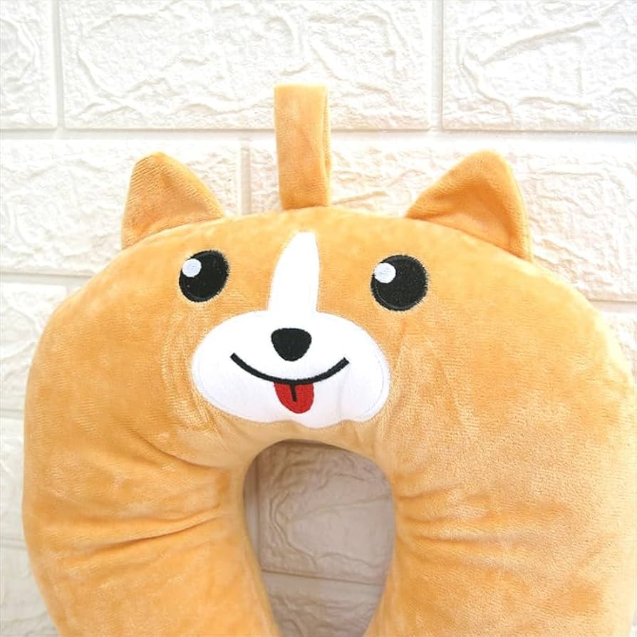 Amazon｜もふもふネックピロー 動物ネックピロー ネコ 猫 ねこ 犬 クマ